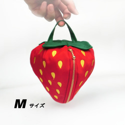 草莓袋[M]紅色★定做★ 第1張的照片
