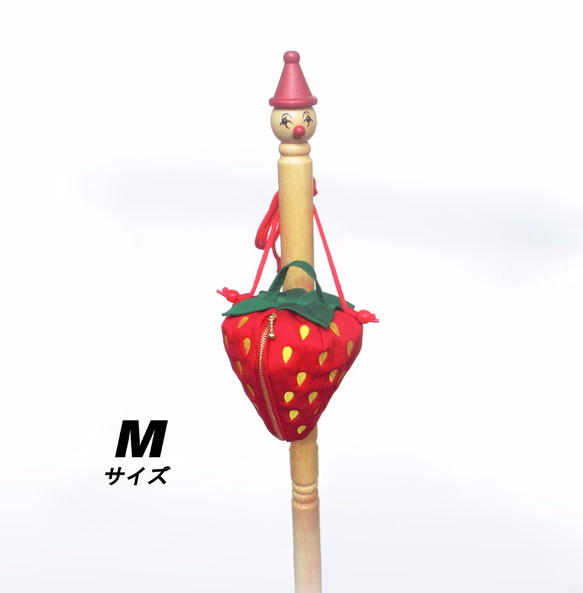 いちごポシェット【M】赤 ☆受注制作☆ ポシェット Arumi77 通販