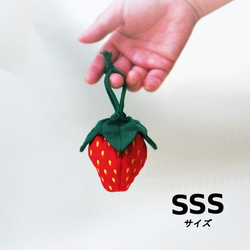 草莓錢包【SSS】紅色★定做★ 第1張的照片