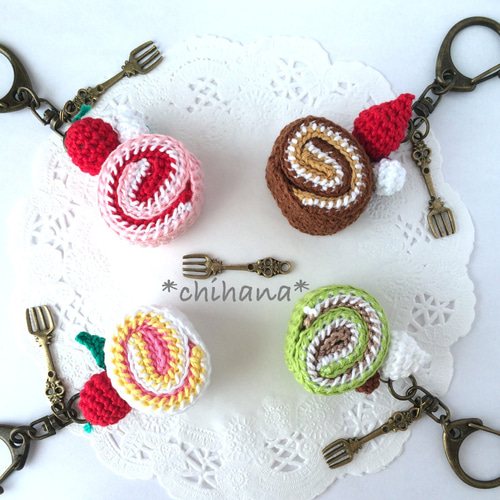 【展示のみ】パンケーキ チョコレート ♡ バッグチャーム キーホルダー 特集掲載 山積みのパンケーキタワー 超豪華苺づくし バッグ