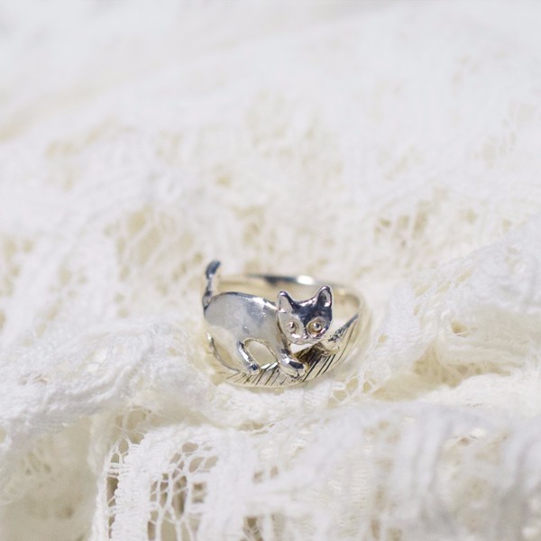 ねこのシルバーリング　7