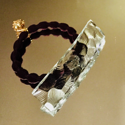 昭和レトロガラスヘアゴム 3枚目の画像