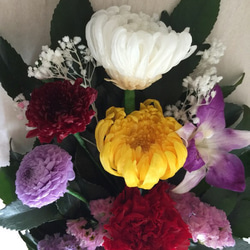 美しく咲き続ける仏花 大（一束）〜プリザーブドフラワー〜 3枚目の画像