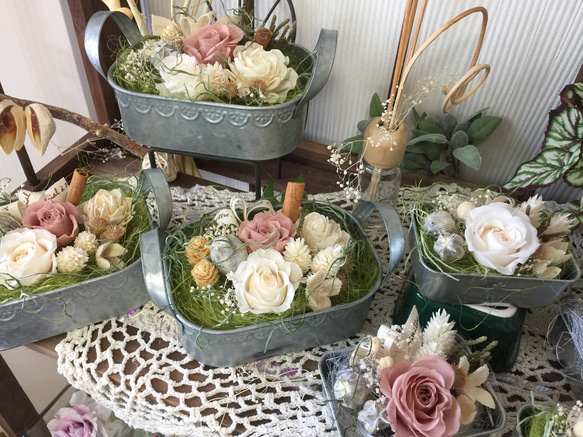 natural antique arrange 「数量限定ハンドメイド2019」 4枚目の画像