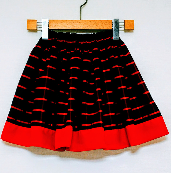 訳有米沢織りシルクギャザースカート着物リメイク 1枚目の画像