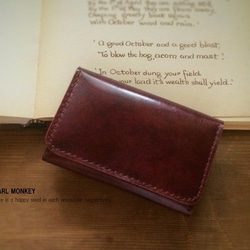 トラッカーウォレット ヘビタン タンニン鞣し 馬革 手縫い ホースレザー トラッカーウォレット ヘビタン タンニン鞣し 馬革 手縫い