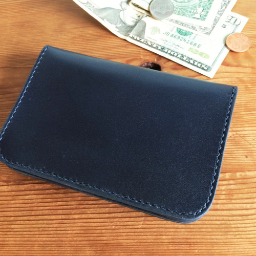 本革手縫いのミドルトラッカーウォレット☆バイカーウォレット☆ミドル