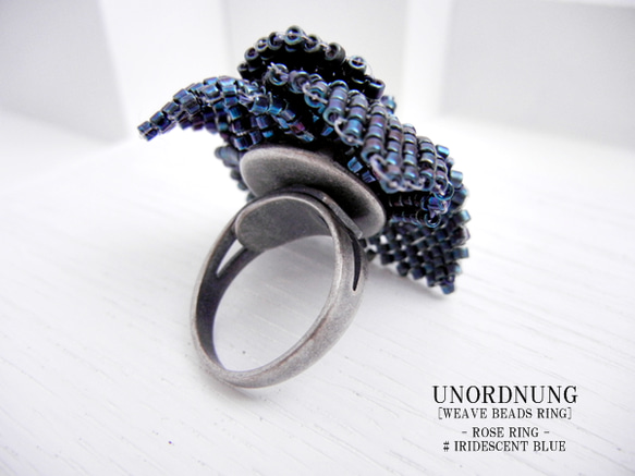 ROSE RING # IRIDESCENT BLUE 4枚目の画像