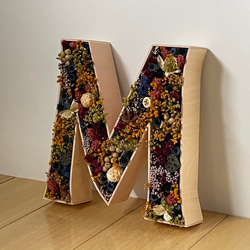 BOTANICAL LETTER SIGN / SMALL / M　ボタニカルレターサイン M 7枚目の画像