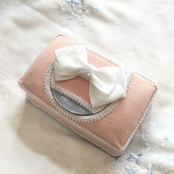 再々..販♡ウェットティッシュケース(pink♡pearl) 1枚目の画像