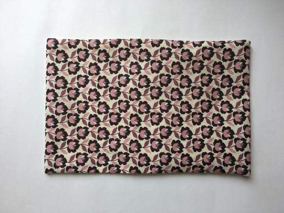[免運費] 袖珍紙巾、面膜盒 深粉色花朵 第4張的照片