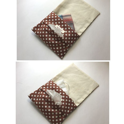 [免費送貨]口袋紙巾，面膜盒鳥紋 第2張的照片
