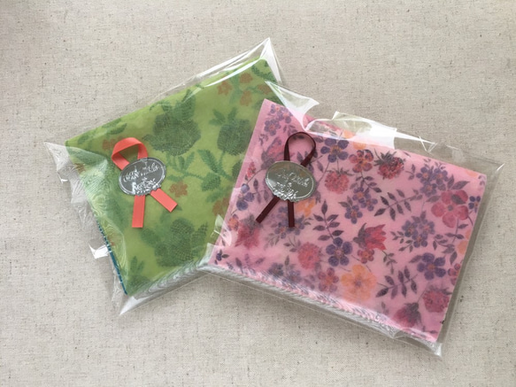 袋中袋手拿包 iPad 平板電腦保護套鮭魚粉色和卡其色幾何圖案 2 第10張的照片