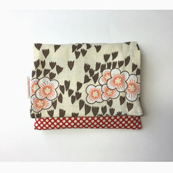 [免費送貨]口袋紙巾，面膜盒鄉村花卉圖案 第1張的照片