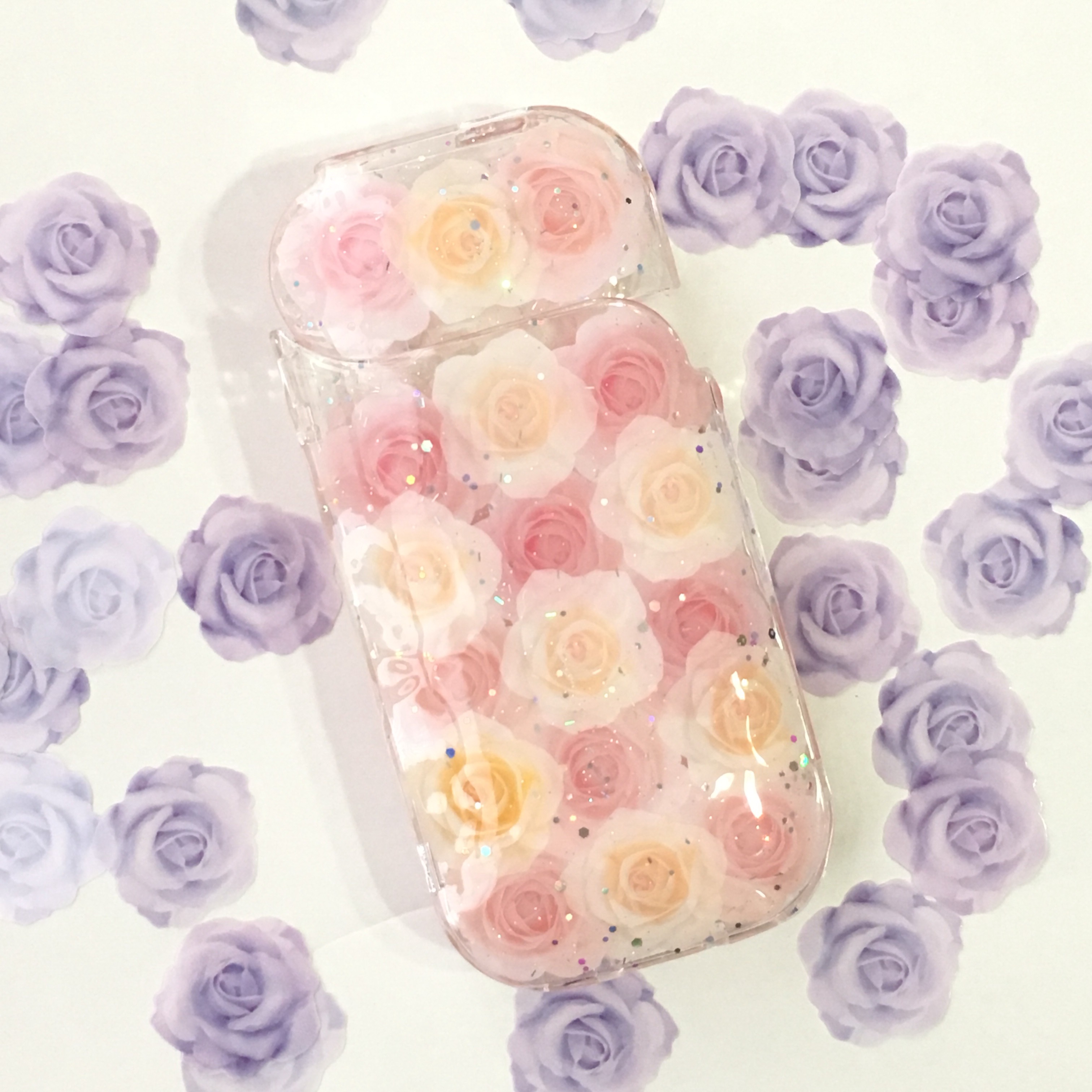 ピンク ♡iQOSケース♡ ストーン キーホルダー