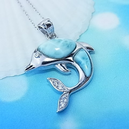 かわいいラリマーたんのネックレスたん！かわいい！癒し！ かわいいラリマーたんのネックレスたん！かわいい！癒し