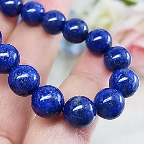 ラピスラズリ パームストーン75◇Lapis Lazuli◇天然石・鉱物