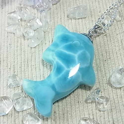 高品質 ラリマー イルカ ペンダントトップ 楽天市場】ラリマー ペンダントトップ 最高級 ドルフィン