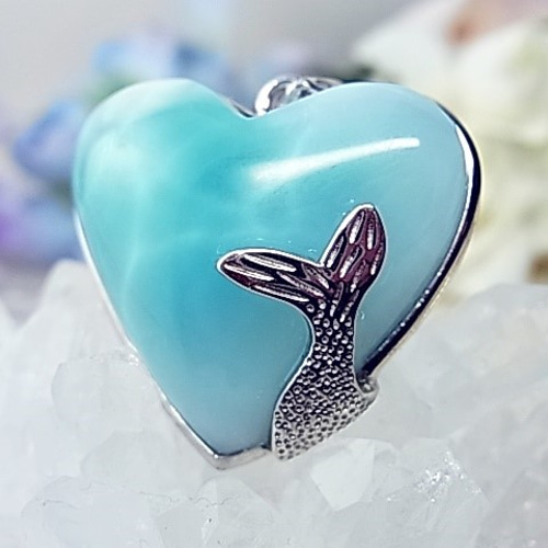 ◇高品質 ラリマー◇クジラのかくれんぼ◇Y97◇神秘的な透明感と深海の 