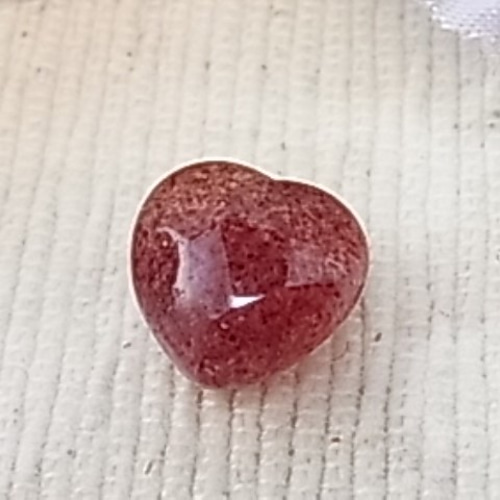 2個セット】ぷっくりハート ピンクエピドート アフリカン ストロベリー