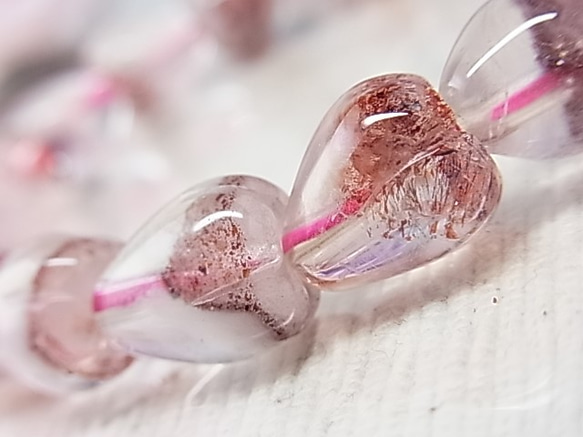 極上品質❣️ レピドクロサイトインクォーツブレスレット