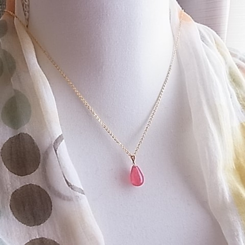 美品♡】インカローズ シルバーネックレス D♡ 清々しく