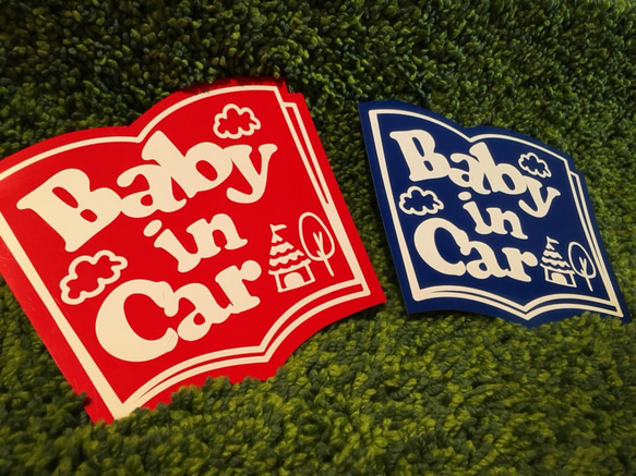 絵本のcar sticker マグネットタイプ 1枚目の画像