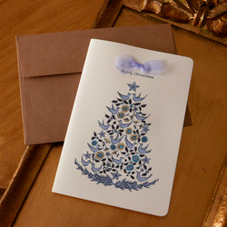 CHRISTMAS CARD -  BIRD TREE 2PC SET 3枚目の画像