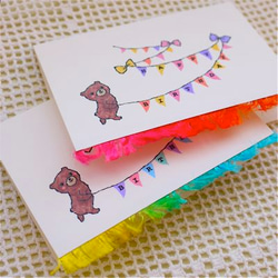 HAPPY BIRTHDAY GARLAND BEAR 2PC SET 第4張的照片