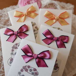 BIRTHDAY CARD flower cake - 2PC SET - 4枚目の画像