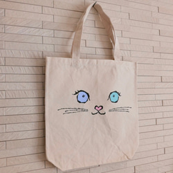 tote bag - odd-eyes cat 2枚目の画像