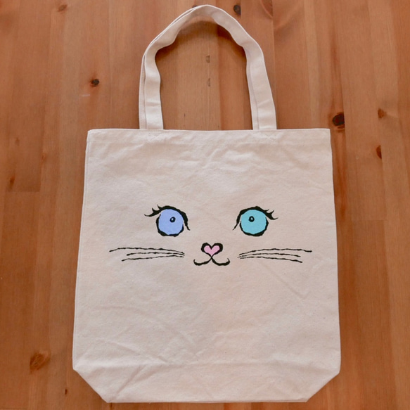 tote bag - odd-eyes cat 4枚目の画像