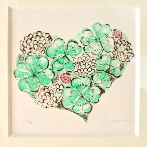 真作】【美品】陶山充「アダージョ」【直筆サイン】【作品証明書