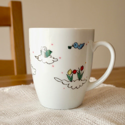 マグカップ　-　天使の庭 2枚目の画像