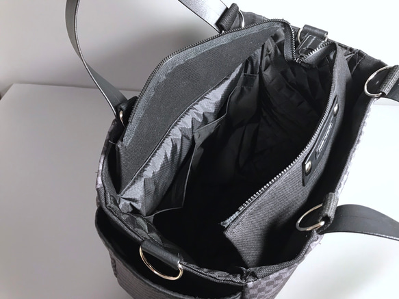 3way トートバッグ マザーズbag 通勤bag  black 手提げ*  ショルダー* リュック仕様** 8枚目の画像