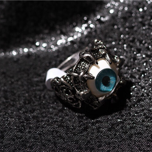 目玉、指輪16～17号 目玉リングC-16号 hide目玉指輪 メンズリングの通販 by ミヤビ's shop