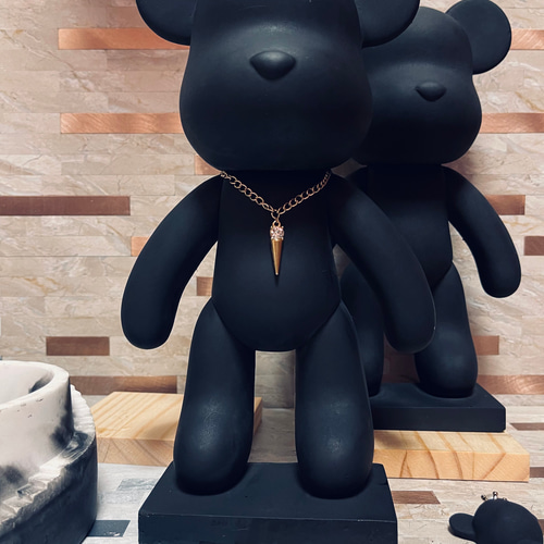 ビックベアー・ベアブリック風・オブジェ・アロマストーン