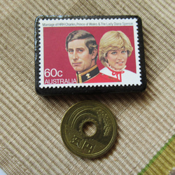 オーストラリア　切手ブローチ 6511 3枚目の画像