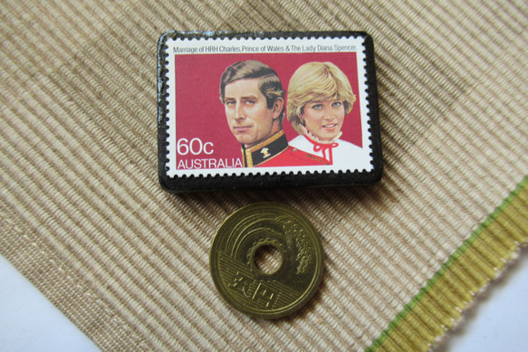 オーストラリア　切手ブローチ 6511 3枚目の画像