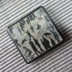 イギリス　千年紀　美術と工芸　切手ブローチ7506 2枚目の画像