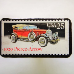 美國 1988 年經典汽車郵票胸針 140 第2張的照片