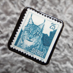 瑞典鏈接郵票胸針557 第2張的照片