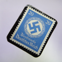 ドイツ　1934年　切手ブローチ728 2枚目の画像