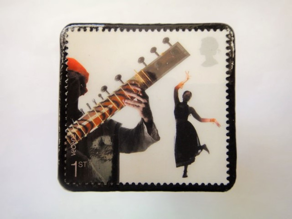 英國音樂家郵票胸針905 第1張的照片