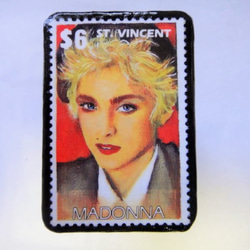 セント・ビンセント　切手ブローチ999 1枚目の画像