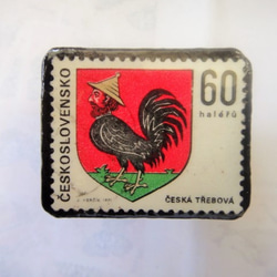 捷克斯洛伐克郵票胸針1315 第1張的照片