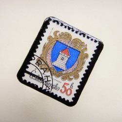 捷克斯洛伐克郵票胸針1342 第2張的照片