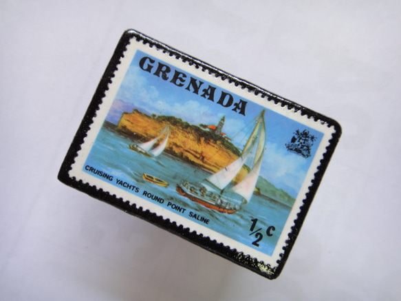格林納達郵票胸針1343 第2張的照片