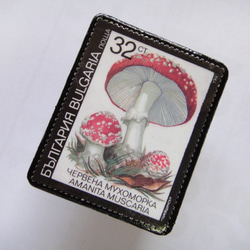 ブルガリア　切手ブローチ1386 2枚目の画像