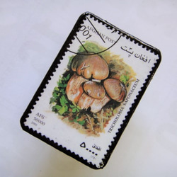 アフガニスタン　切手ブローチ1411 2枚目の画像